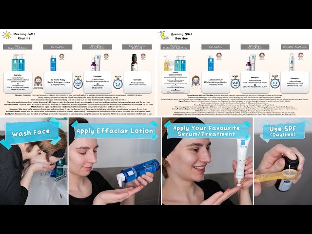 How to use La Roche Posay Effaclar Clarifying Lotion (Astringent)