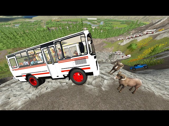 Our Bus Safari Might be Too Dangerous | Farming Simulator 22