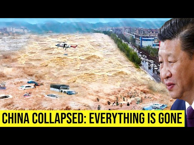 Everything is Gone: Massive Flooding Blows Up Dams and Bridges in China | Three Gorges Dam