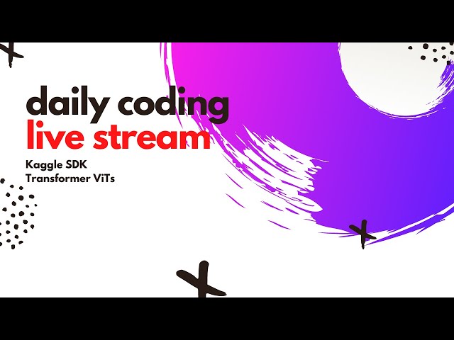 Daily Data Science Coding Live Stream | 5 Lines a Day