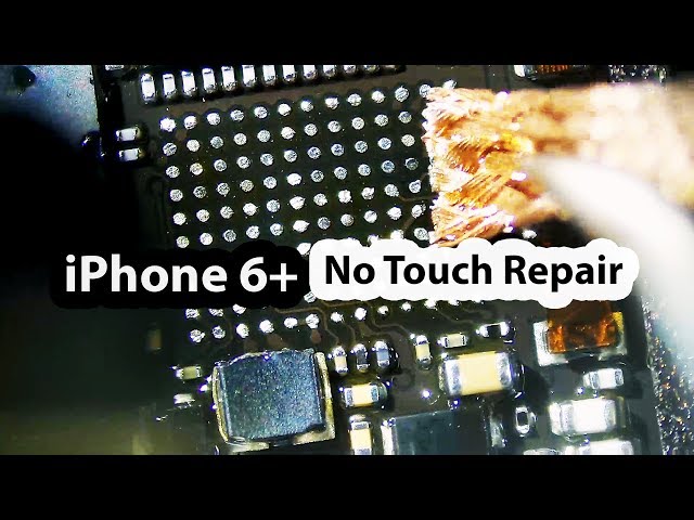 iPhone 6 plus No Touch Repair IC Replacement and a Nice Letter from Customer