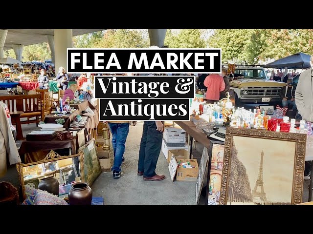Vintage & Antique Flea Market || December 2020 - YouTube