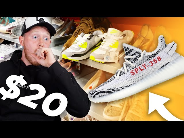 I Found YEEZY 350's at a Thrift Store?! $20 SNEAKER COLLECTION (Episode 12)