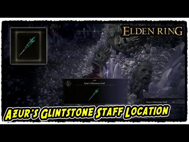 How to Get Azur's Glintstone Staff in Elden Ring Azur's Glintstone Staff Location