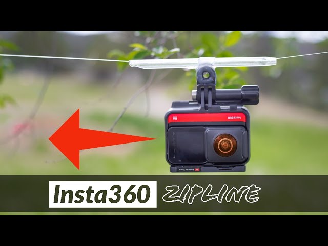 Insta360 on a Zip Line / Cool things to film with a 360 camera