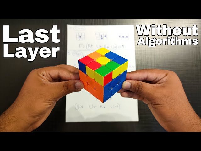 How to Solve Last Layer of Rubik's Cube in "Hindi Urdu"