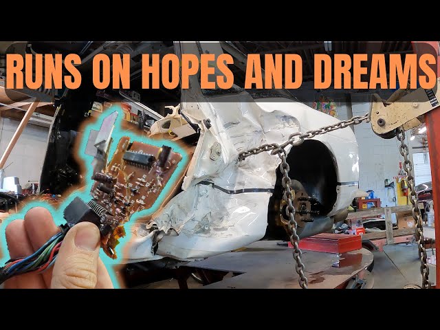 Finding and Fixing More Damage on the Crashed 240sx | Satisfying