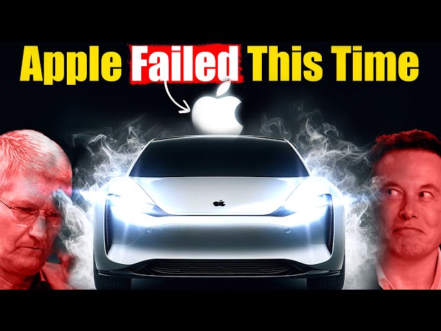 Why did Apple shut down Its Most Ambitious Car Project?