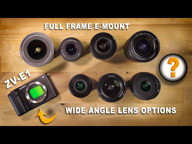 Need A Wide Angle Lenses For Your Sony? | A7C II, A7CR, A74, ZV-E1, FX3, etc...