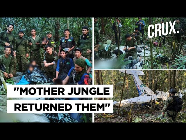 “Example of Total Survival” | How Four Children Survived 40 Days In Amazon After Deadly Plane Crash