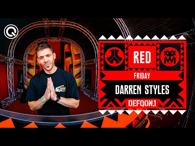 Darren Styles I Defqon.1 Weekend Festival 2023 I Friday I RED