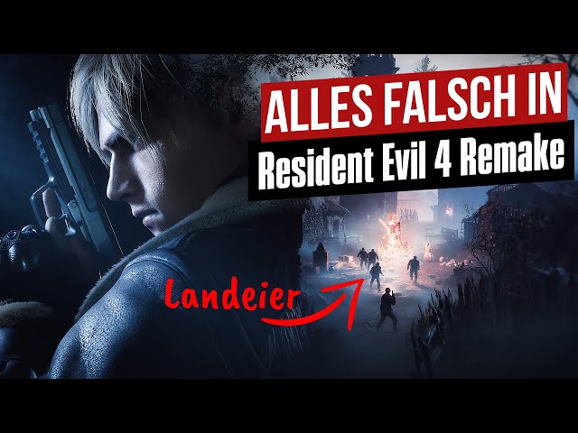 Alles falsch in Resident Evil 4 REMAKE | GameSünden