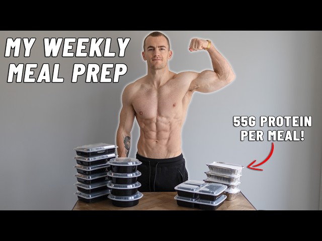 Easy High Protein Meal Prep Ideas **FOR BUILDING MUSCLE**