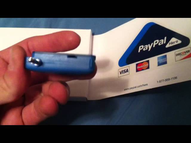 PayPal here unboxing