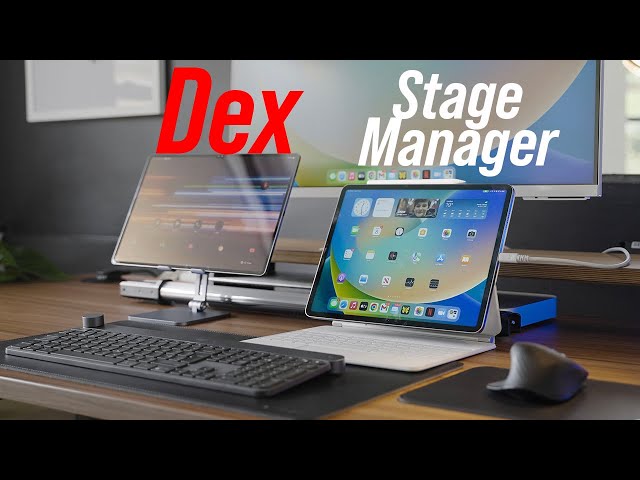 Samsung Dex vs Stage Manager (iPadOS16) - M1 iPad Pro vs Tab S8 Ultra