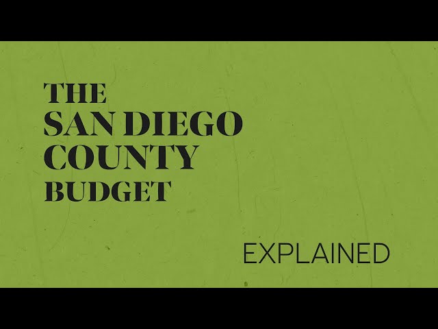 The San Diego County Budget Explained [2024]