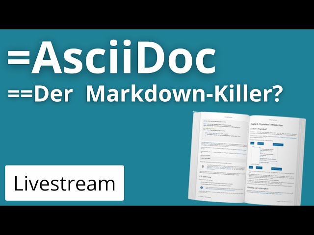 Jean und Hauke testen ASCII Doc - Wir testen den Markdownkiller aus