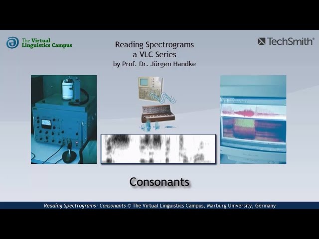 PHO_210 - Reading Spectrograms: Consonants
