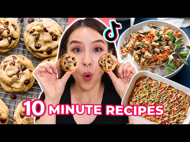 I Tried Viral 10 Minute Recipes 🍪