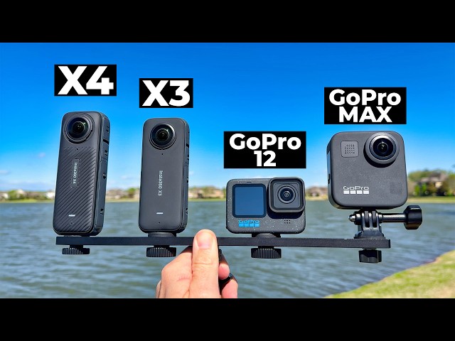Insta360 X4 vs X3 vs GoPro!