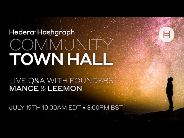 Hedera Community Town Hall | July 2021