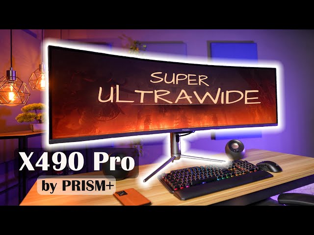 Oh, That's A BIG ONE... Prism+ X490 PRO Super Ultrawide Monitor