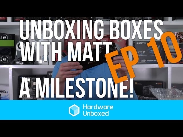 Unboxing Boxes with Matt #10 - Celebrating a milestone...
