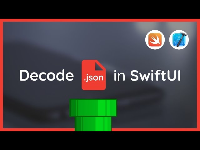 How to parse & decode JSON data in SwiftUI Tutorial 2022 (Xcode)