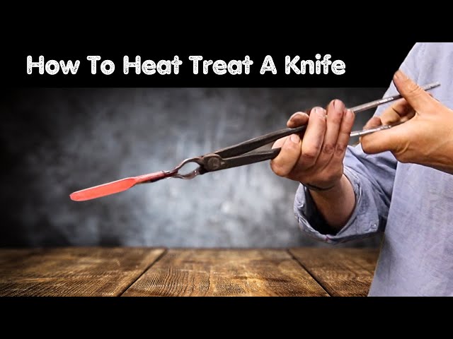 {Pt 2/5} How To Make A Turning Sloyd Knife - Nic Westermann (Heat Treat)