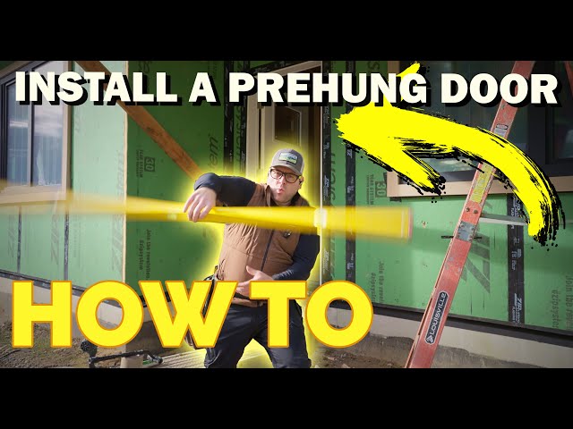 How to Install a Prehung Door FAST