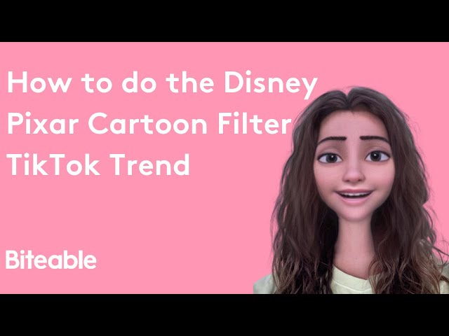 How to do the Disney Pixar cartoon filter TikTok trend