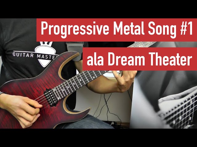Metal Riffs - Progressive Metal Song #1 ala Dream Theater | Guitar Master Plan