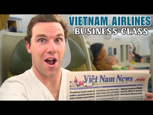 Flying BUSINESS CLASS on Vietnam Airlines 🇻🇳