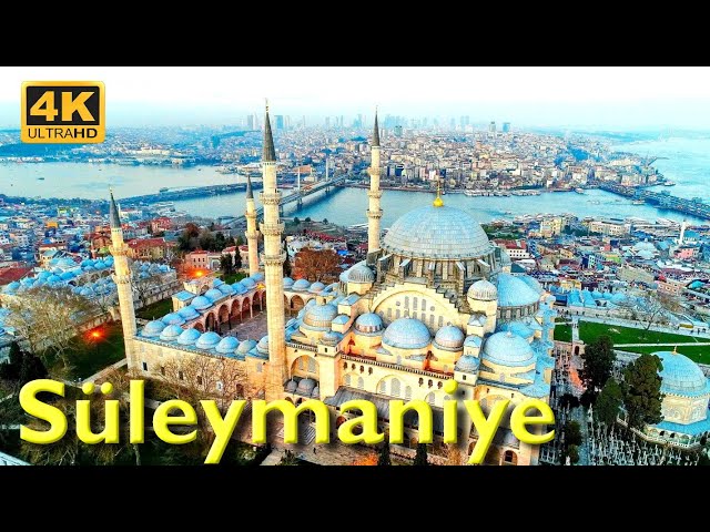 Istanbul Suleymaniye Walking Tour 4K UHD 50fps | Mosque of Suleiman The Magnificent