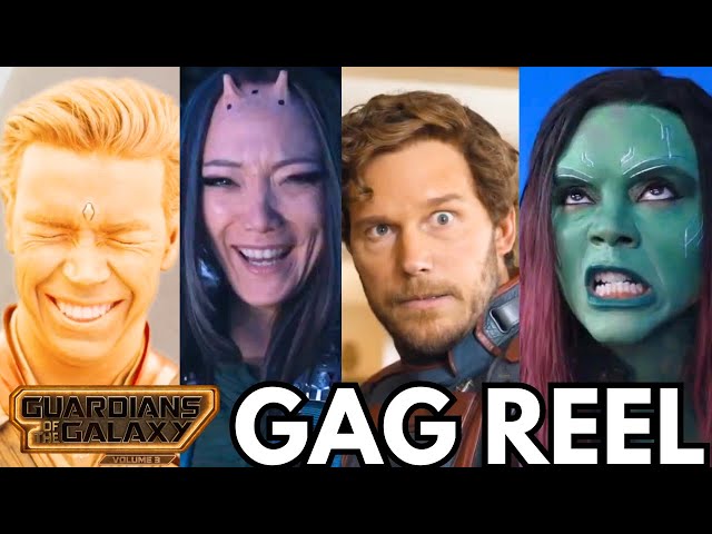 Guardians of The Galaxy 3 Bloopers and Gag Reel