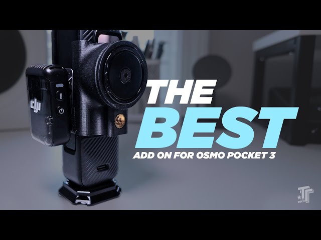 The BEST accessory for DJI  Osmo Pocket 3 hands down!!