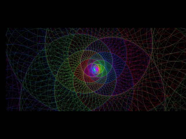 Lateralus - TOOL with Processing 4 Generated Sacred Geometry