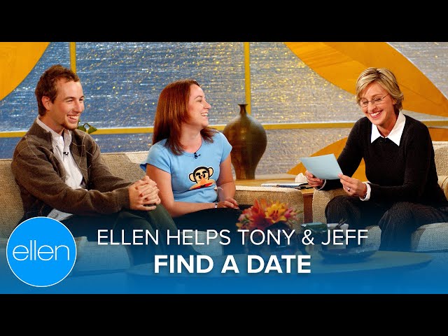 Ellen Helps Tony and Jeff Find a Date