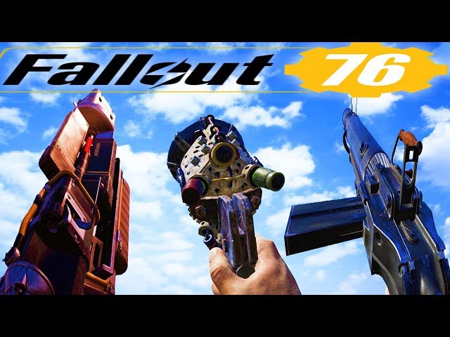 Fallout 76 - All Weapons / Gun Sounds