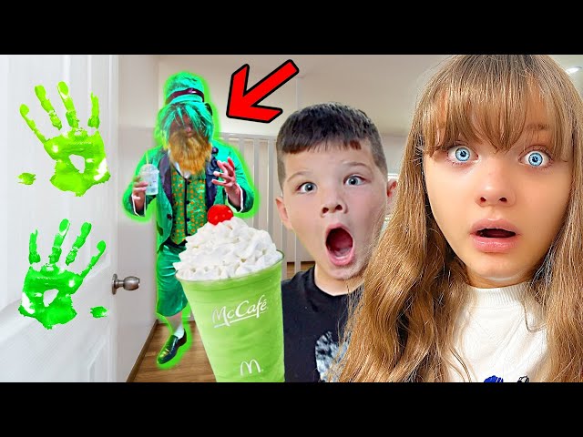 DO NOT DRINK the SHAMROCK SHAKE! **LEPRECHAUN is IN OUR HOUSE**