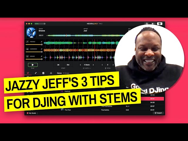 Jazzy Jeff's 3 Tips For DJing With Stems
