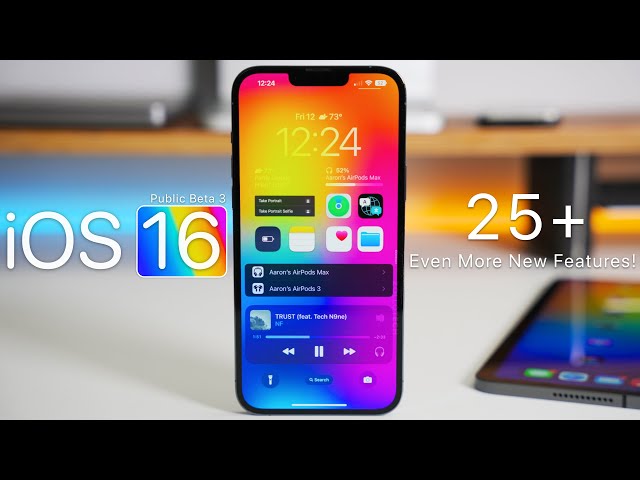iOS 16 Public Beta 3 - 25+ More Features and Changes!