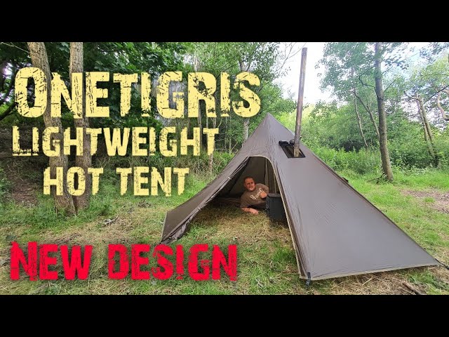 massive improvements from   ONETIGRIS on the iron wall stove tent, winter hot tent camping