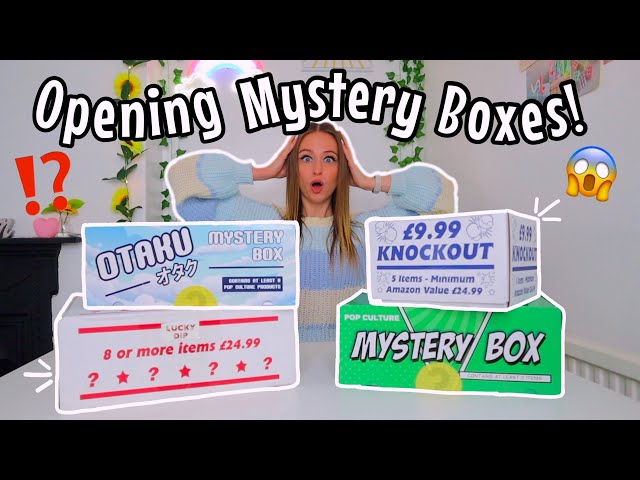 OPENING *GIANT* MYSTERY BOXES WORTH £200!!😱🎁⁉️ (INSANE FINDS!!🫢) | Rhia Official♡