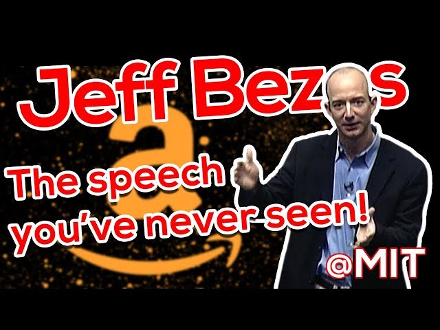 Jeff Bezos at MIT  Amazon - Earth's Most Customer-Centric Company