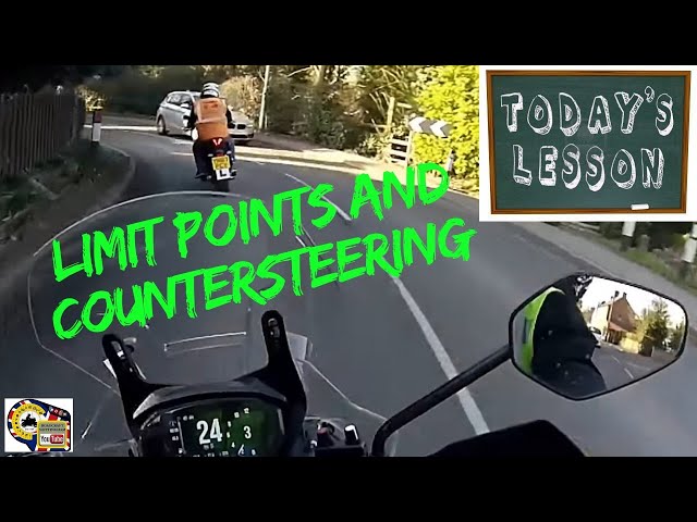 Limit points. How to judge bends or curves.  (Motorcycle instructor riding tips)