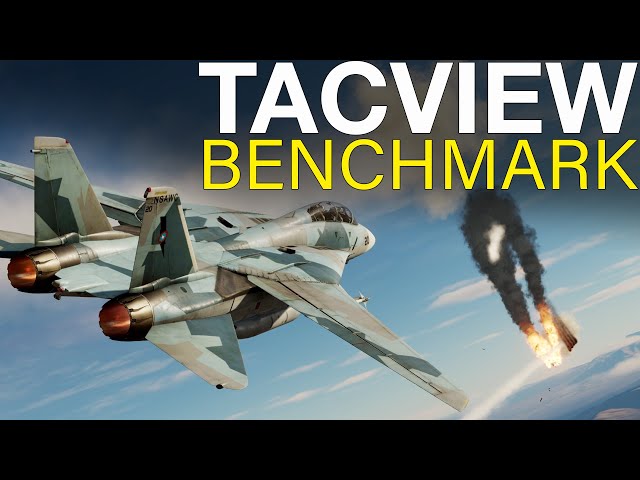 DCS World Performance TACVIEW Benchmarking | GAIN 20 FPS!