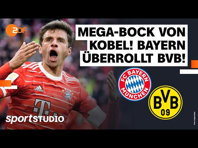 FC Bayern München – Borussia Dortmund | Bundesliga, 26. Spieltag Saison 2022/23 | sportstudio