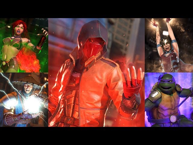 injustice 2 legendary edition , All Super moves , Outros , including all DLC and skins