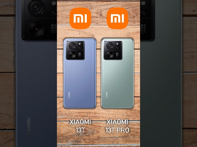 Xiaomi 13T vs Xiaomi 13T Pro